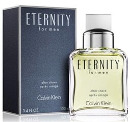 Calvin Klein Eternity Aftershave для мужчин 100 мл цена и информация | Мужская парфюмированная косметика | kaup24.ee