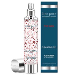 Очищающий гель для мужчин с витамином Е âme pure® Cleansing GEL GENTLEMEN. Для всех типов кожи, 120 мл цена и информация | Аппараты для ухода за лицом | kaup24.ee