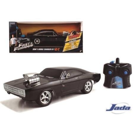 Raadio teel juhitav mudelauto Simba Jada Toys Fast & Furious 1970 Dodge Charger 1:16 hind ja info | Poiste mänguasjad | kaup24.ee