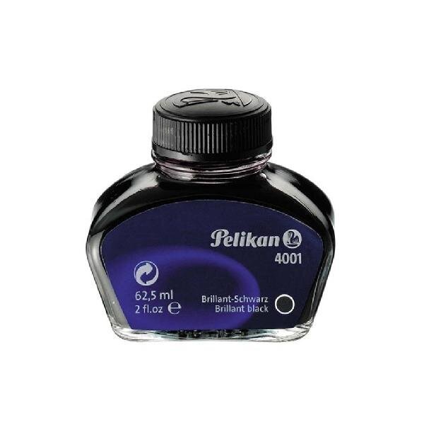 Tint Pelikan 4001 brilliant must 30ml hind ja info | Kirjutusvahendid | kaup24.ee