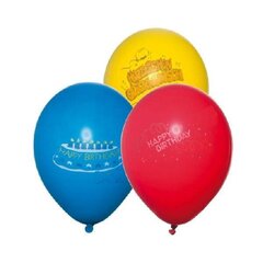 Susy Card Воздушный шар, 6 шт, длина окружности 100 см / Happy Birthday цена и информация | Шарики | kaup24.ee
