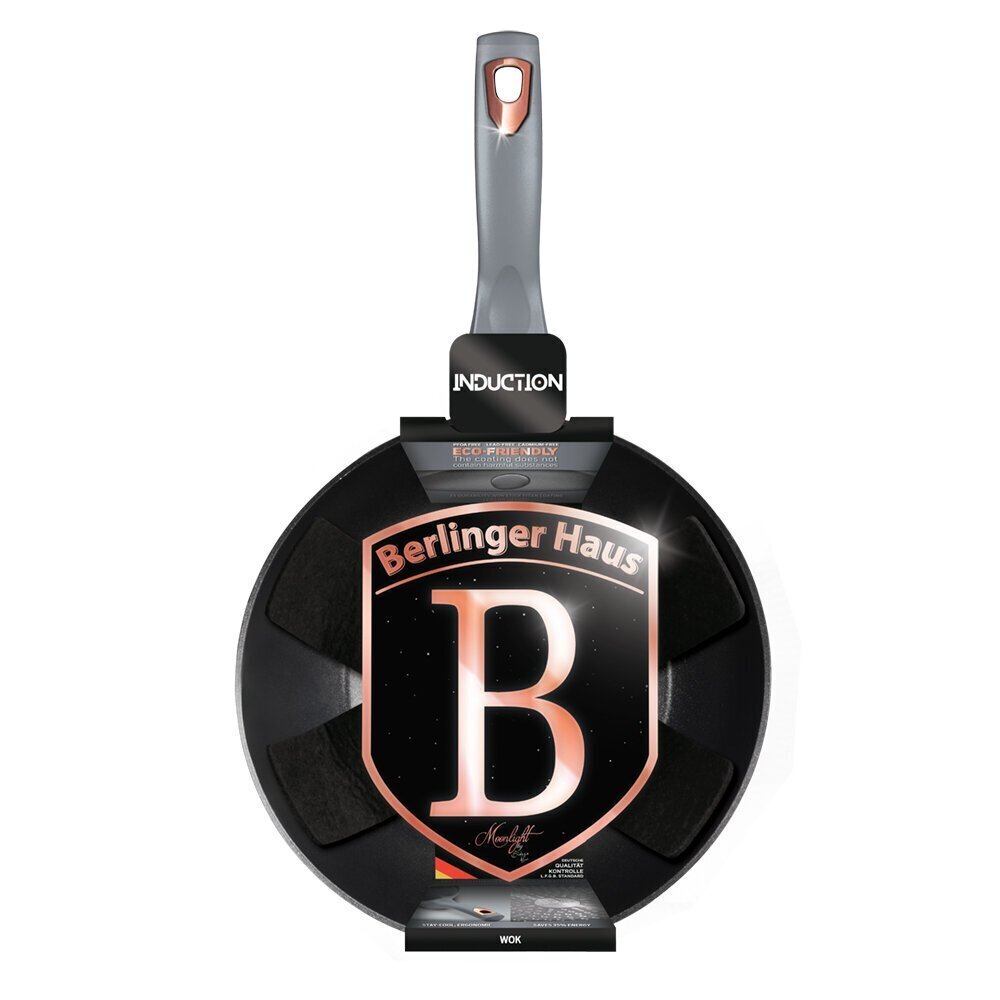 BerlingerHaus Wok pann Moonlight Edition, 28 cm цена и информация | Pannid | kaup24.ee