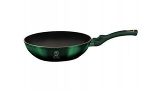 Wok pann BerlingerHaus Emerald Collection, 28 cm цена и информация | Cковородки | kaup24.ee