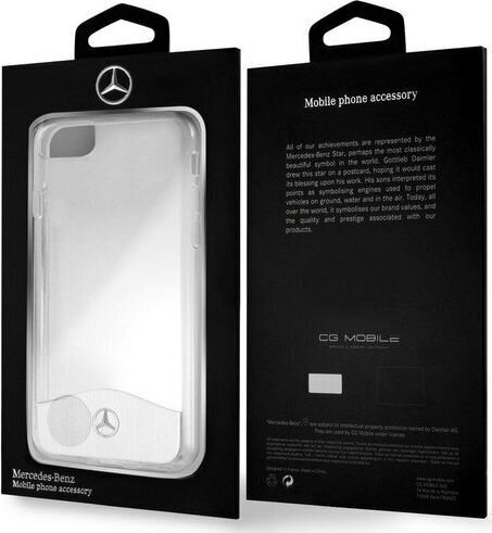 Mercedes telefoniümbris iPhone 7 / 8, läbipaistev hind ja info | Telefoni kaaned, ümbrised | kaup24.ee