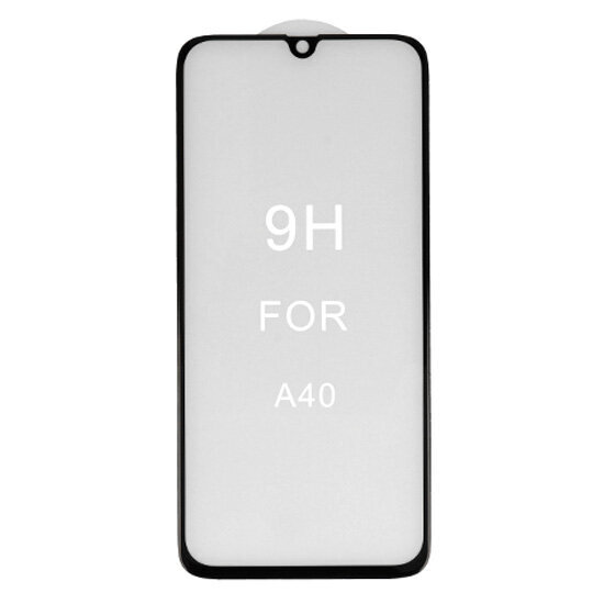 Kaitseklaas Full Glue 5D Samsung Galaxy A40 hind ja info | Ekraani kaitsekiled | kaup24.ee