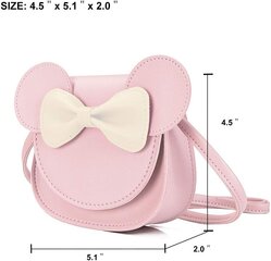 Väikelaste Bowknot Crossbody käekott Magnetkinnitusega õlakott hind ja info | Arvutikotid | kaup24.ee