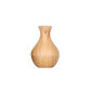 USB Wood Grain Vase Style Cool Mist õhuniisutaja, 300 ml aroomiteraapia eeterlike õlide difuusor, tume puidusüü цена и информация | Õhuniisutajad | kaup24.ee