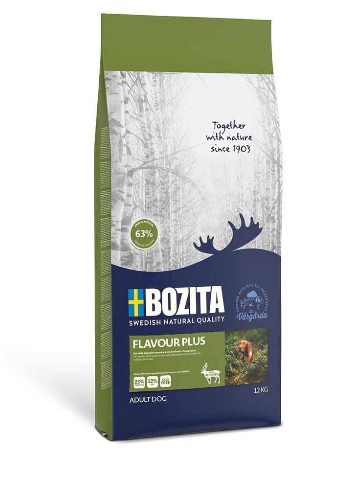 Bozita Flavour Plus koeratoit 12kg цена и информация | Kuivtoit koertele | kaup24.ee