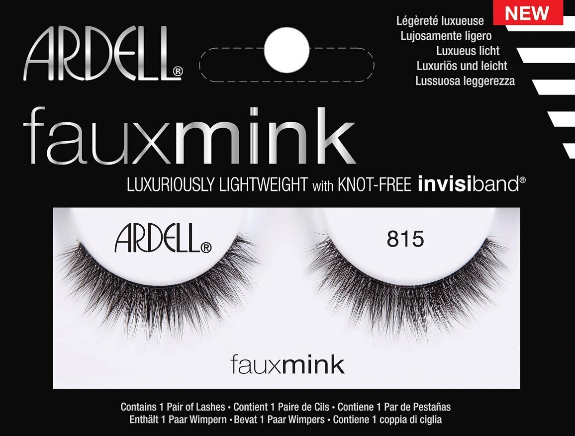 Ardell Kunstripsmed Faux Mink Knot-Free 815 цена и информация | Kunstripsmed, ripsmekoolutajad | kaup24.ee