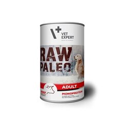 Raw Paleo консервы для взрослых собак с говядиной, беззерновые, 400г цена и информация | Консервы для собак | kaup24.ee