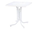 Laud Patio Dine & Relax 70x70 cm, valge/hall