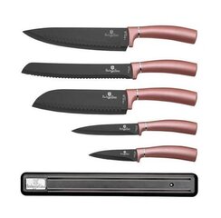 Berlinger Haus набор ножей I-Rose Edition, 6 частей цена и информация | Подставка для ножей Tescoma Woody, 21 см | kaup24.ee