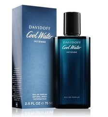 Parfüümvesi Davidoff Cool Water Intense EDP meestele 75 ml hind ja info | Meeste parfüümid | kaup24.ee