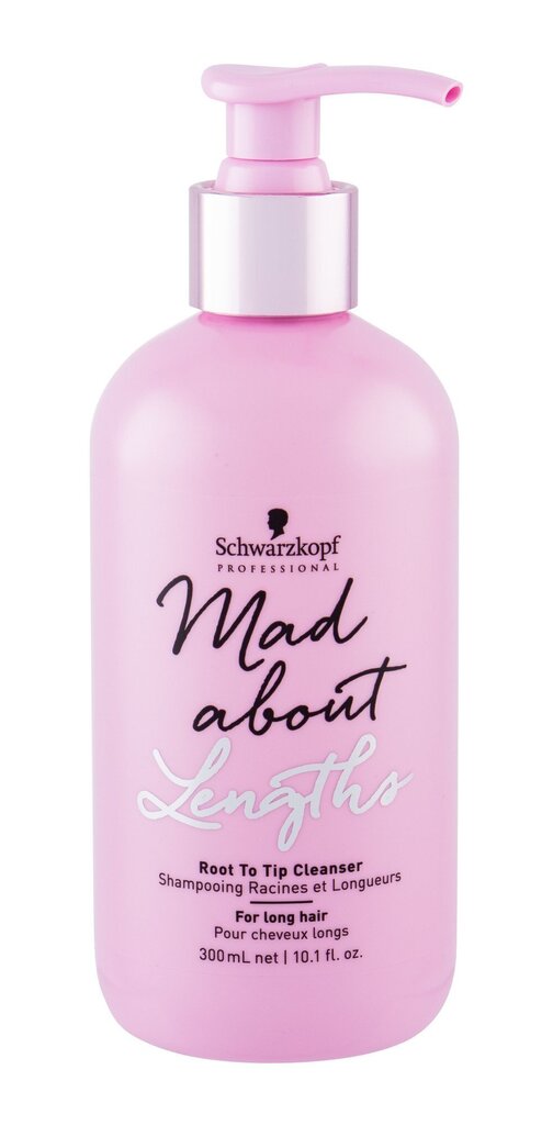 Šampoon pikkadele juustele Schwarzkopf Professional Mad About Lengths 300 ml hind ja info | Šampoonid | kaup24.ee