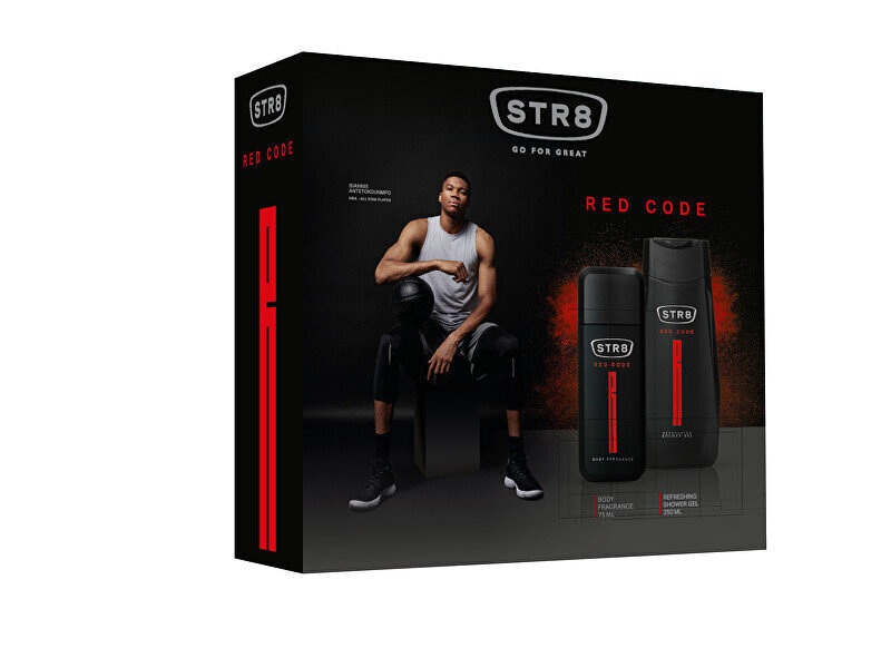 Komplekt STR8 Red Code meestele: deodorant 75 ml + dušigeel 250 ml hind ja info | Deodorandid | kaup24.ee