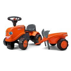 Pealeistutav traktor haagise ja tarvikutega Falk Kubota, 260C цена и информация | Игрушки для малышей | kaup24.ee