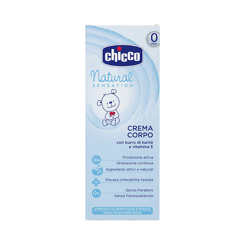 Kehakreem lastele Chicco Natural Sensation 150 ml hind ja info | Laste ja ema kosmeetika | kaup24.ee