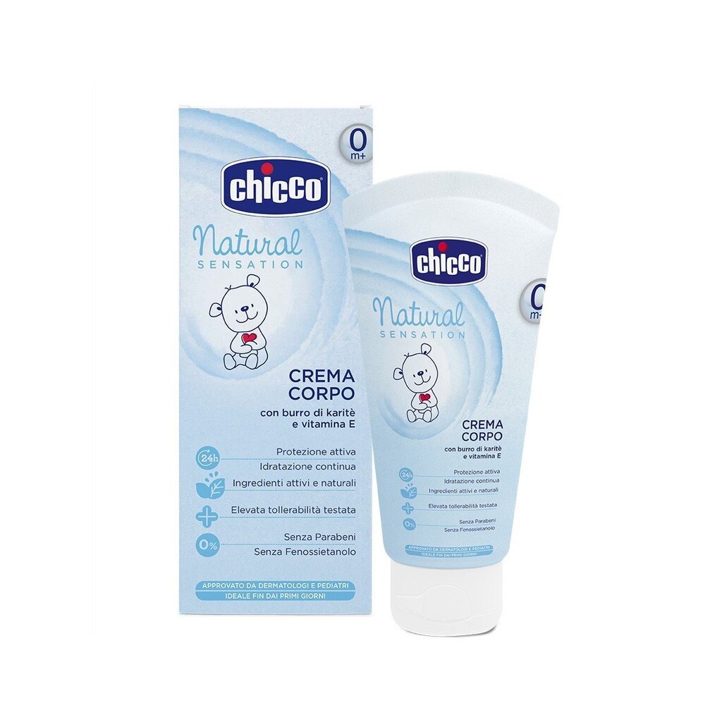 Kehakreem lastele Chicco Natural Sensation 150 ml hind ja info | Laste ja ema kosmeetika | kaup24.ee