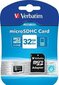 Kingston microSDHC 32GB (+ SD adapter) hind ja info | Mobiiltelefonide mälukaardid | kaup24.ee