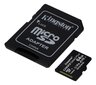 Kingston microSDHC 64GB (+ SD adapter) цена и информация | Mobiiltelefonide mälukaardid | kaup24.ee