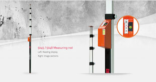 Teleskoop joonlaud BMI (1.03 - 5.00 m) цена и информация | Механические инструменты | kaup24.ee