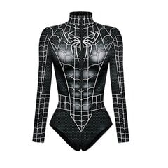 Uus Superhero Cosplay seksikas Spiderman Purjus Body Halloweeni karnevalipeokleit naistele DL hind ja info | Karnevali kostüümid | kaup24.ee