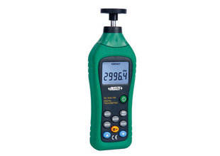Digitaalne, kontakt tahhomeeter Insize 50 ~ 19999RPM цена и информация | Измерители (температура, влажность, pH) | kaup24.ee