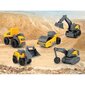 Ehitusmasinate komplekt Simba Dickie Toys Construction Volvo Micro Workers 5 tk hind ja info | Poiste mänguasjad | kaup24.ee