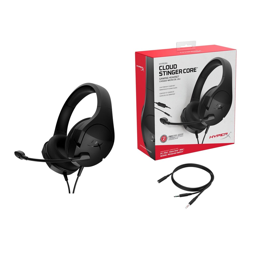 HyperX Cloud Stinger PC Black hind ja info | Kõrvaklapid | kaup24.ee