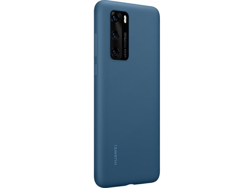 Telefoniümbris Huawei Silicone Case, telefonile Huawei P40, sinine hind ja info | Telefoni kaaned, ümbrised | kaup24.ee