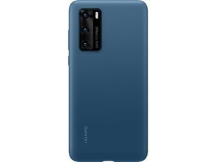 Telefoniümbris Huawei Silicone Case, telefonile Huawei P40, sinine hind ja info | Telefoni kaaned, ümbrised | kaup24.ee