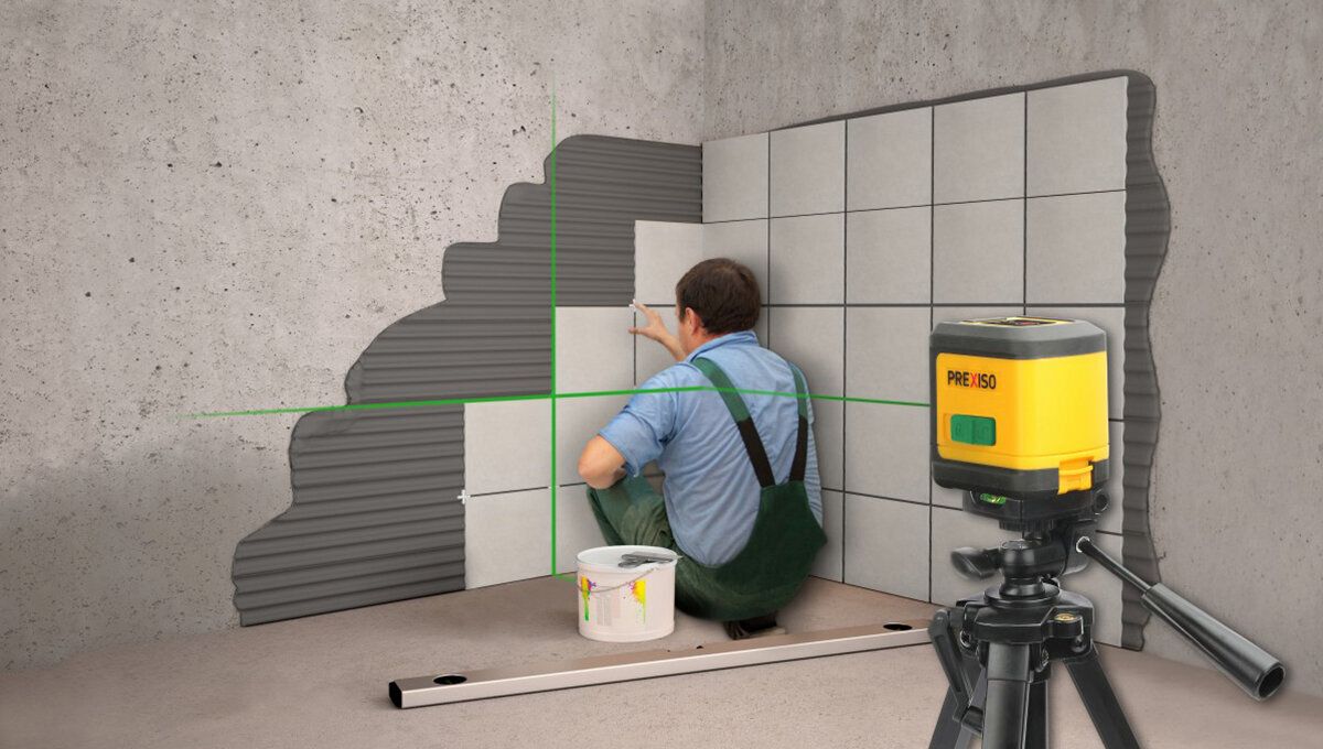 Ristjoonlaser Prexiso PLC10P (10 m) hind ja info | Käsitööriistad | kaup24.ee