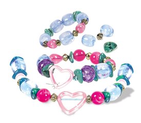 Творческий набор браслетов Clementoni Crazy Chic Mineral Jewels, 18580 цена и информация | Развивающие игрушки | kaup24.ee