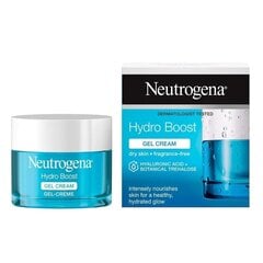 Гелиевый крем для лица для сухой кожи Neutrogena Hydro Boost, 50 мл цена и информация | Кремы для лица | kaup24.ee