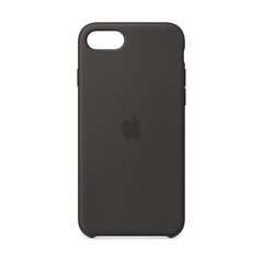 Apple Silicone Case telefonile iPhone SE2, must hind ja info | Telefoni kaaned, ümbrised | kaup24.ee