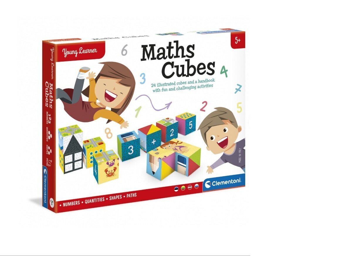 Õppemäng Clementoni Mathematic cubes, 50321 hind ja info | Lauamängud ja mõistatused | kaup24.ee