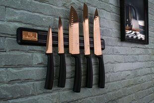 BerlingerHaus Metalic Line набор ножей Rose Gold Edition, 6 частей цена и информация | Ножи и аксессуары для них | kaup24.ee