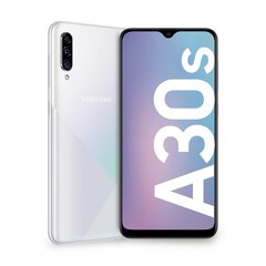 Samsung Galaxy A30s, 128GB, Dual SIM White цена и информация | Мобильные телефоны | kaup24.ee
