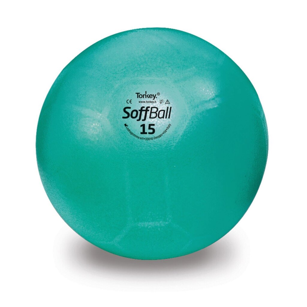 Võimlemispall PEZZI Softball MAXAFE 15 cm, roheline цена и информация | Võimlemispallid | kaup24.ee