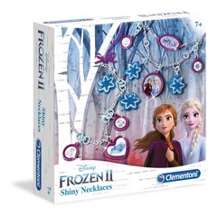 Творческий набор ожерелий Clementoni Блестящие ожерелья Frozen II, 18565 цена и информация | Развивающие игрушки и игры | kaup24.ee