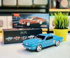 Eonko ws-1967 mustang gt klassikaline autokujuline juhtmevaba bluetooth kõlar tf usb fm kätega tws LED ekraan LED valgus hind ja info | Autoraadiod, multimeedia | kaup24.ee