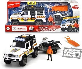 Зимняя спасательная автомодель Mercedez Benz AMG 500 4x4² Simba Dickie Toys Playlife цена и информация | Игрушки для мальчиков | kaup24.ee