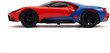 Raadio teel juhitav mudelauto Marvel RC Spiderman 2017 Ford GT 1:16 hind ja info | Poiste mänguasjad | kaup24.ee