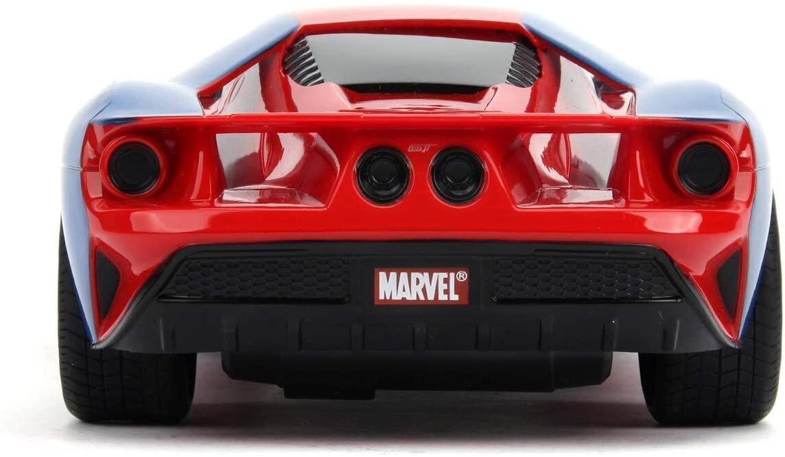 Raadio teel juhitav mudelauto Marvel RC Spiderman 2017 Ford GT 1:16 hind ja info | Poiste mänguasjad | kaup24.ee