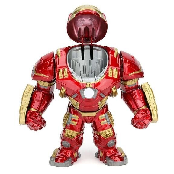 Metallist kujukeste komplekt Marvel Hulkbuster 15 cm + Ironman 5 cm цена и информация | Poiste mänguasjad | kaup24.ee