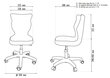 Ergonoomiline lastetool Entelo Good Chair Petit ST31 3, värviline hind ja info | Kontoritoolid | kaup24.ee