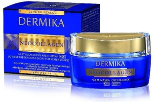 Крем-маска для лица для зрелой кожи Dermika Neocollagen, 50 мл цена и информация | Кремы для лица | kaup24.ee