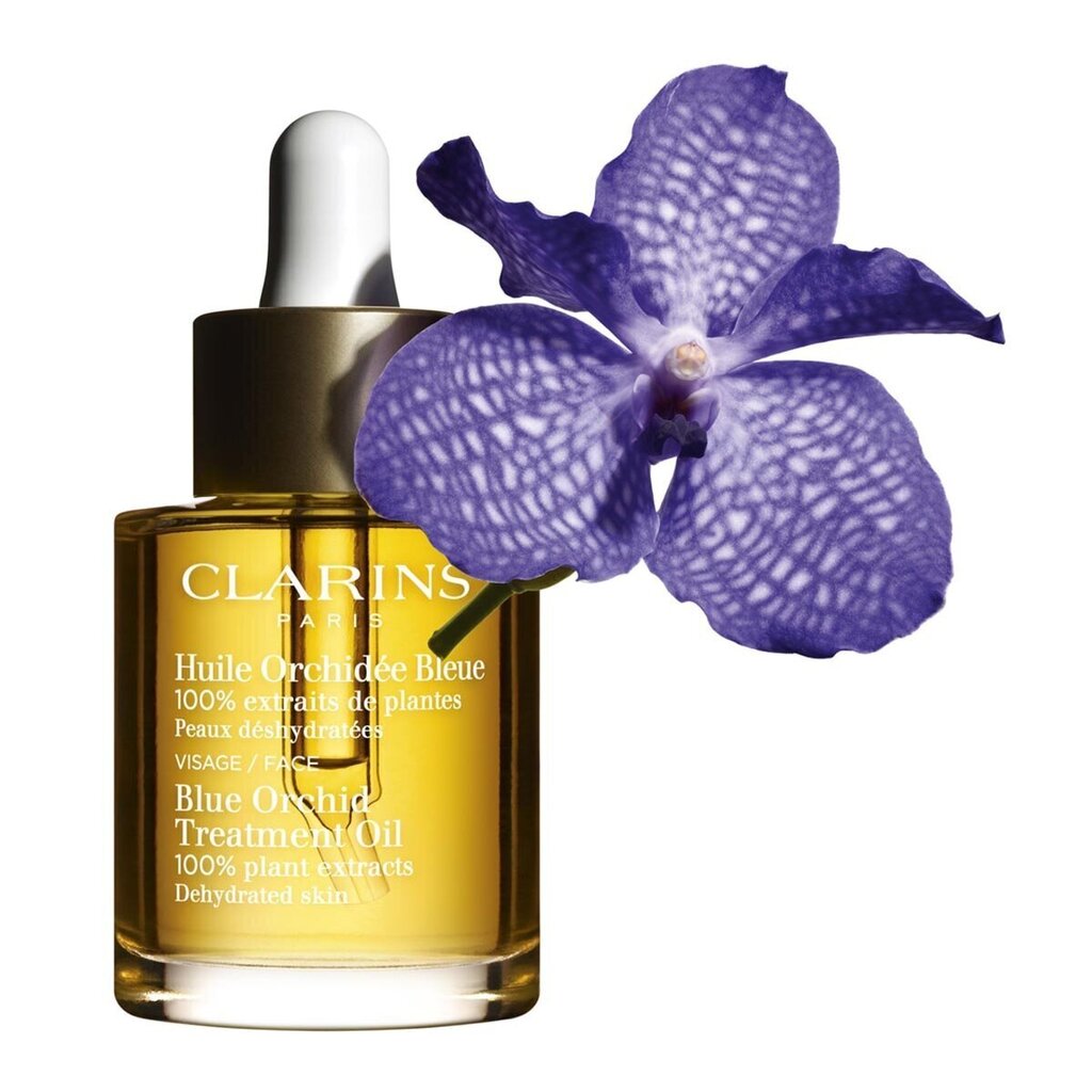 Niisutav näoseerum Clarins Blue Orchid, 30 ml hind ja info | Näoõlid, seerumid | kaup24.ee