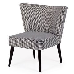 Кресло TMS Pepino, черное/белое цена и информация | Уличные кресла | kaup24.ee