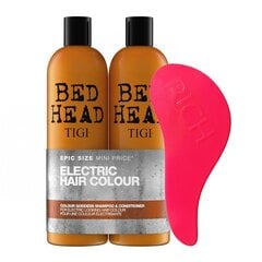 Komplekt TIGI Bed Head Colour Goddess: šampoon 750ml + palsam 750ml + RICH juuksehari hind ja info | Tigi Kosmeetika, parfüümid | kaup24.ee